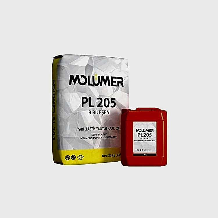 PL205 Yarı Elastik Çimento Katkılı Su Yalıtım Harcı